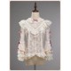 Twin Bears Antique Gemstone Fragrance Lace Blouse(1st Pre-Order/3 Colours/Full Payment Without Shipping)